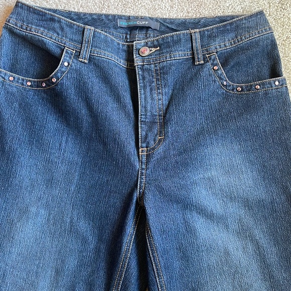 French cuff women’s jeans - Picture 4 of 4